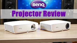 BenQ Budget 1080p Projector Review  HT1070A amp MH530FHD [upl. by Sinclair332]