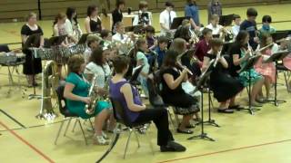 Post Falls Middle School 6th Grade Spring Band Concert 525 [upl. by Nykal]