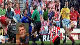 Roy Keane’s Red Cards The Truth Behind His Infamous Tackles [upl. by Acimak]