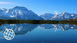 Waterton Lakes NP Crypt Lake Hike Alberta Canada Amazing Places 4K [upl. by Nilat]