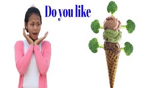 Do You Like Broccoli Ice CreamNursery Rhymes Song for kids  Simple kids songs TV [upl. by Annayr]