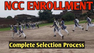 NCC Enrollment  Complete Selection Process  New admission [upl. by Omle757]