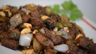 Chinese Cumin Lamb Asian Style Cooking Recipe [upl. by Nawd]