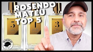 TOP 5 ROSENDO MATEU FRAGRANCES  Favorite Fragrances From Rosendo Mateu Ranked [upl. by Korb]