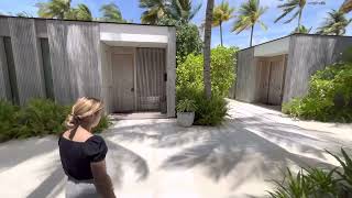 The RitzCarlton Maldives Fari Islands  The RitzCarlton Estate  private beach residence  tour [upl. by Picco]