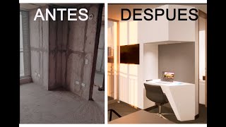 increible remodelación de apartamento VIS 37 m2 [upl. by Cicily]