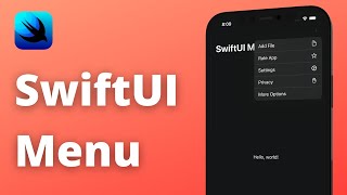 SwiftUI Menus iOS 14  Xcode 12 2021 Swift 5 iOS Beginners Tutorial [upl. by Maressa216]