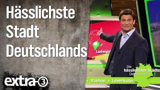 extra 3 kürt die hässlichste Stadt Deutschlands  extra 3  NDR [upl. by Annabal]