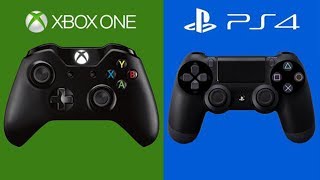 Playstation 4 x XBOX ONE Os controles e suas diferenças [upl. by Morrissey]