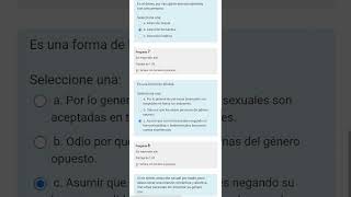 Atención sin Discriminación a Diversidades Sexuales y de GéneroDICMódulo 6Evaluación 6 [upl. by Esemaj]