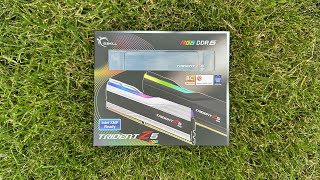 GSkill Trident Z5 RGB Black 48GB 2x24GB 8000MHz DDR5 CL40  Unboxing [upl. by Ahsropal]