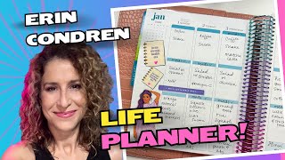 How to focus on HEALTH in your LIFE and PLANNER  Erin Condren [upl. by Willman]