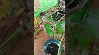 DC livar Problem JohnDeere Hy Drolic oil Change [upl. by Ykcor]