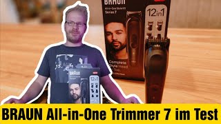 Braun AllinOne Trimmer Was wird alles geliefert  AllinOne Style Kit Series 7  All in One [upl. by Manvell54]