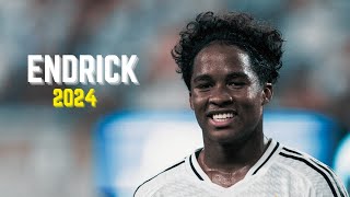 Endrick 2024 • The NEXT PELE • Unbelievable Dribbling Skills amp Goals  HD [upl. by Yebloc723]