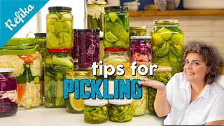 Make great PICKLES easily 🥒 How to make pickles  Why pickles fail and how you can save them [upl. by Ahsiekrats136]