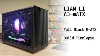 Lian Li A3 MATX Build with ZOTAC RTX 3070 Ti Large GPU [upl. by Elkin]