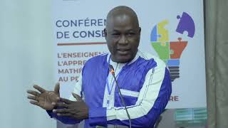 Oumar Lingani CNRST Burkina Faso  CCMATHSPRIMAIRE 051223 [upl. by Brock]