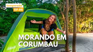 A vida morando 20 DIAS em uma BARRACA no CORUMBAU [upl. by Eldon]