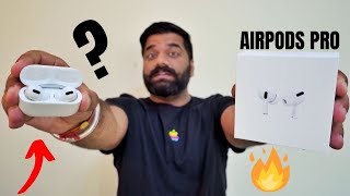 Airpods Pro Unboxing amp First Look  Airpods Pro Vs Airpods Noise Cancelling quotPROquot🔥🔥🔥 [upl. by Bennie]