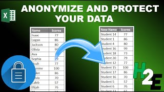 Anonymize and Protect Your Data In Excel [upl. by Appleby]