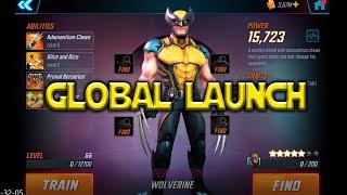 Wolverine  Global Launch  Marvel Strike Force [upl. by Vacla]