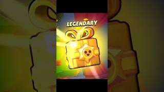 Legendary GIFT Opening in Brawlstars 🤩🔥 shorts brawlstars [upl. by Nayrda]