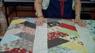 Friendship Braid Quilt Idea Using Half Hex Ruler [upl. by Hareemas]