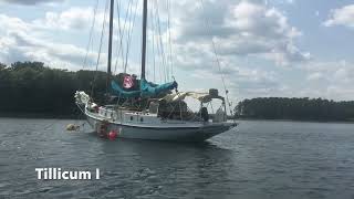 Tillicum I Schooner A WOODEN SCHOONER WITH A GREAT HISTORY [upl. by Aisilef434]