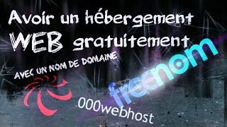 TUTO AVOIR UN HEBERGEMENT GRATUIT AVEC UN NOM DE DOMAINE cf tk [upl. by Tavish413]