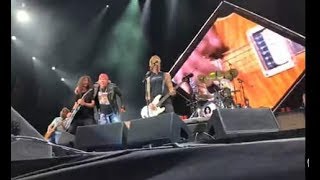 Foo Fighters ft Guns N Roses  Its So Easy  Live Firenze Rocks Festival Italy 2018 HD [upl. by Gemma]