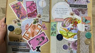 ASMR “THE FOOL” TAROT  SCRAPBOOKING [upl. by Sundberg575]