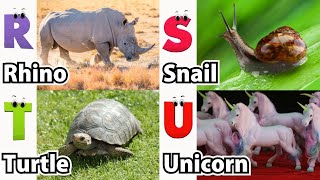 ABC Cute Animals Song  Alphabets Kids song  Learn Alphabets English and Animals for Kids Fun [upl. by Eceinahs399]