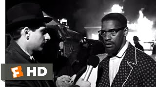 Malcolm X 1992  Home Attack Scene 810  Movieclips [upl. by Holofernes]