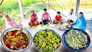 3kg রূপচাঁদ মাছের কালিয়াধনিয়া ফুলকপি আর সিম ভর্তা আজকের রান্না আর দুপুরে খাওয়া  fish curry [upl. by Gard]