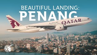 Beautiful Landing in Penang Malaysia 4K [upl. by Assisi818]