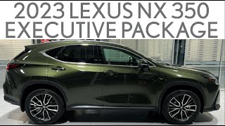 2023 Lexus NX 350 Executive Package L240226A  Full Review and Walk Around [upl. by Aleron]