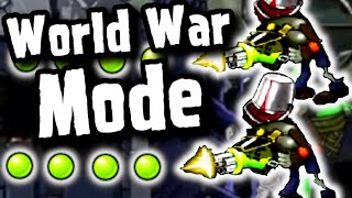 Plants Vs Zombies WORLDWAR Mode Eversion Part 1 [upl. by Wentworth]