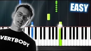 Logic  18002738255 ft Alessia Cara  EASY Piano Tutorial by PlutaX [upl. by Lehrer]