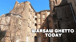 Warsaw Ghetto Today • 4K Walking Tour [upl. by Sloatman]