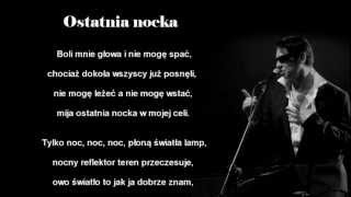 Maciej Maleńczuk amp Yugopolis  Ostatnia nocka karaoke [upl. by Jacob]