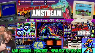 AMSTRAD CPC ⚡️ AMSTREAM 🕹️ 2 New Amstrad Games quotMine Escapequot amp quotNitaquot ⭐️  Your Game Requests [upl. by Lain]