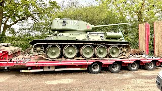 T34 Pulled Out Of Canal 50 Years After Falling Out Of Plane [upl. by Thorn]