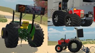 Indian Vehicle game ka 🔥🔥New update aagaya hai bha🔥🔥loot lo teen teen tractor kaise laga [upl. by Oatis]