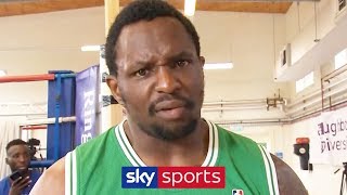 I LAID OUT FURY  Dillian Whyte hits back at Tyson Fury amp lifts the lid on sparring sessions [upl. by Stichter]