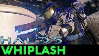 Halo 5 Guardians  Weapon Showcase  Whiplash [upl. by Seigler]