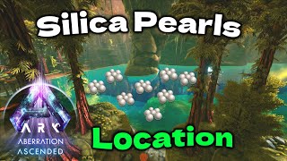 How to Farm Silica Pearls on Aberration Asa Best Silica Pearl Spots on Ark ascended Aberration [upl. by Odrareg503]