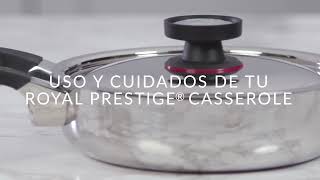 Usos y cuidados  Royal Prestige® Casserole [upl. by Cranford595]