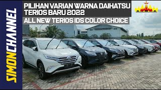 Pilihan  Varian Warna Daihatsu Terios Baru 2022  All New Terios Ids F800RG Color Choice [upl. by Miett465]