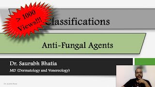 Classifications In Dermatology Anti Fungal Agents [upl. by Wobniar]